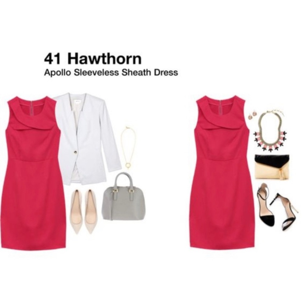 Stitch Fix 41 Hawthorn Pink Apollo Sheath Small